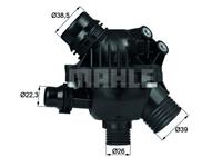 mahleoriginal MAHLE ORIGINAL Thermostat TM 14 97 Kühlwasserthermostat,Kühlwasserregler BMW,3 Touring E91,3 E90,5 E60,1 E87,5 Touring E61,X3 E83,X1 E84,1 E81,X3 F25