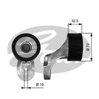 Umlenk-/Führungsrolle, Keilrippenriemen Gates T36651