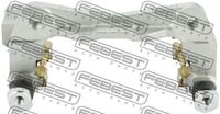 Bremssattelhaltersatz Vorderachse rechts Febest 0177C-ZZE120FR