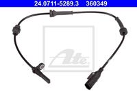 Sensor, Raddrehzahl Hinterachse ATE 24.0711-5289.3