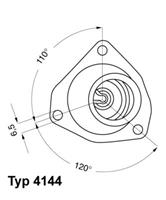 Wahler Thermostaat 414482D