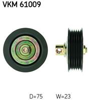 Umlenk-/FÃ¼hrungsrolle, Keilrippenriemen SKF VKM 61009