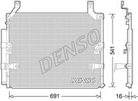 lexus Condensor, airconditioning DCN50032