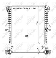 dodge Radiateur 56025