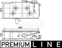 Mahle Expansietank, koelvloeistof CRT39000P