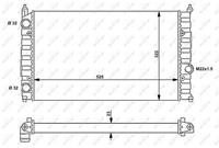 Kühler, Motorkühlung NRF 54707