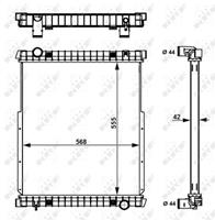 NRF Radiateur 58377