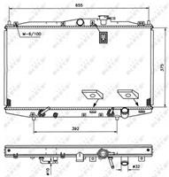 NRF Radiateur 53509