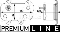 mahleoriginal Ölkühler, Motoröl Mahle Original CLC 61 000P