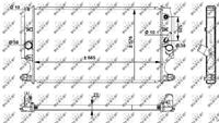 NRF Radiateur 59202