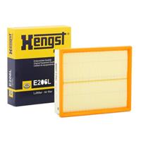 HENGST FILTER Luchtfilter VW,AUDI,OPEL E206L 1444Q7,5019408,5025136  870X9601CCA,834285,834286