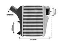 honda Intercooler, inlaatluchtkoeler 25014702