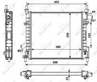 NRF Radiateur 53989