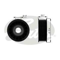 Umlenk-/Führungsrolle, Keilrippenriemen Gates T38008