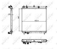 NRF Radiateur 50447