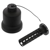 febibilstein FEBI BILSTEIN Deckel, Ölfiltergehäuse febi Plus 49633  VW,AUDI,SKODA,GOLF V 1K1,TOURAN 1T1, 1T2,GOLF VI 5K1,PASSAT Variant 3C5,GOLF PLUS 5M1, 521