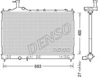 mitsubishi Radiateur DRM45038