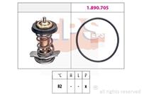 EPS Thermostat 1.880.842 Kühlwasserthermostat,Kühlwasserregler IVECO,FIAT,DAILY IV Kasten/Kombi,DAILY III Pritsche/Fahrgestell,DAILY III Kasten/Kombi