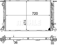 mahleoriginal Kühler, Motorkühlung Mahle Original CR 1134 000S
