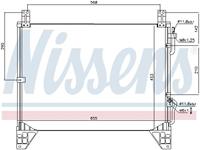 Nissens Condensator, airconditioning 94861