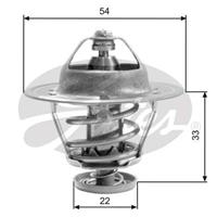GATES Kühlwasserthermostat OPEL,ISUZU,VAUXHALL TH22682G1 1338074,8942149620,8970898910 97361770,97062818,1338066,4294280,8973617700,94214962,6338036