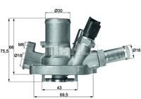 Mahle Thermostaat, koelvloeistof TI15180