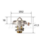 Thermostat, Kühlmittel Behr TX 85 82