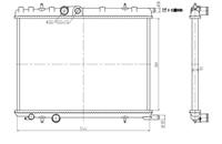 NRF Radiateur 58304A