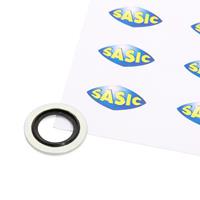 SASIC Olie Aftapplug Dichting DACIA,CITROËN,PEUGEOT 1640540 016454,016488,7700266044 Afdichtring, olie aftapstop 016454,016488,016454,016488