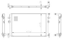 NRF Radiateur 50042