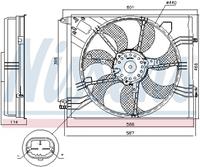 Nissens Koelventilatorwiel 85948