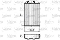 Wärmetauscher, Innenraumheizung Valeo 811530