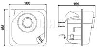 Mahle Expansietank, koelvloeistof CRT28000S