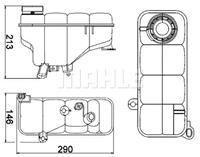 mahleoriginal Ausgleichsbehälter, Kühlmittel Mahle Original CRT 5 000S