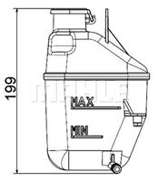 Mahle Expansietank, koelvloeistof CRT88001S