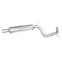 InoxCar 100% RVS Middendemper passend voor Seat Leon (5F) 1.4 TSI 122pk 2012- 50mm IXTCSLEON04