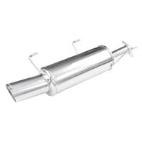 InoxCar 100% RVS Sportuitlaat passend voor Nissan Juke Nismo RS 2WD (218pk) 2014- 102mm Racing IXNIJU04102R