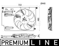 mahleoriginal Lüfter, Motorkühlung Mahle Original CFF 532 000P