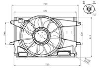 opel Koelventilatorwiel