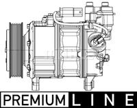 Mahle - Kompressor Klimaanlage Keilrippenriemenscheibe 100mm für bmw X1 (F48)