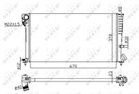 NRF Radiateur 58101A