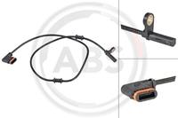 Sensor, Raddrehzahl Hinterachse links ABS 30079