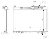 NRF Radiateur 59317