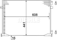 mahleoriginal Kondensator, Klimaanlage Mahle Original AC 528 000S