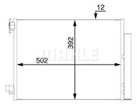 mahleoriginal Kondensator, Klimaanlage Mahle Original AC 73 000S