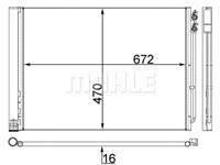 mahleoriginal Kondensator, Klimaanlage Mahle Original AC 567 000S