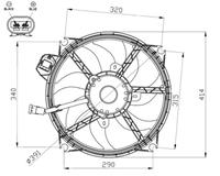 renault Koelventilatorwiel