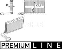 mahleoriginal Verdampfer, Klimaanlage Mahle Original AE 109 000P