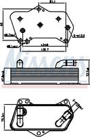 Nissens Oliekoeler, automatische transmissie 91281