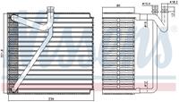 Verdamper, airconditioning NISSENS 92345